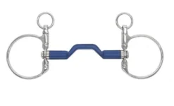 Bombers Bits DC Dressage Bomber Blue Swivel Bit