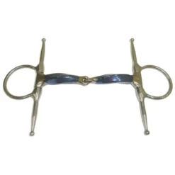 Bombers Bits Square Twisted Snaffle Full Cheek Bit