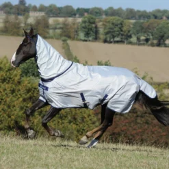 Bucas Sun Shower Combi Turnout Rug - Neck Cover