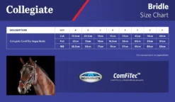 Collegiate Comfitec Vogue Anatomical Bridle -Sports - Equestrian Sports collegiate comfitec vogue anatomical bridle 5 99800 p