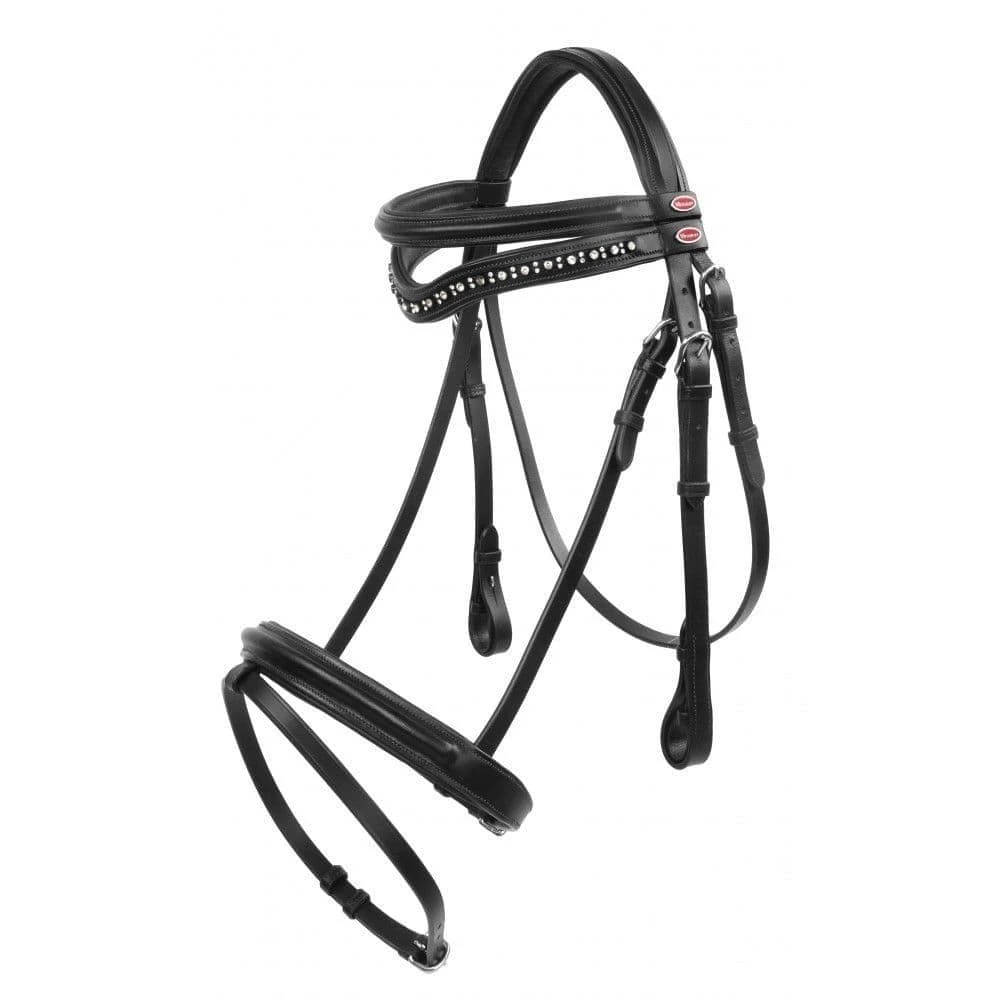 John Whitaker Lynton Flash Bridle With 2 Browbands 1 John Whitaker Lynton Flash Bridle With 2 Browbands