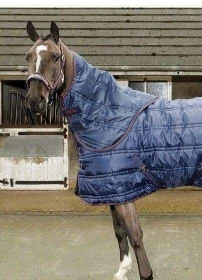 John Whitaker Rastrick Combo Stable Rug - Navy 2 John Whitaker Rastrick Combo Stable Rug - Navy - Image 2