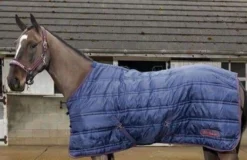 John Whitaker Rastrick Stable Rug - Navy -Sports - Equestrian Sports john whitaker rastrick stable rug navy size 4 9 110cm 3 10672 p