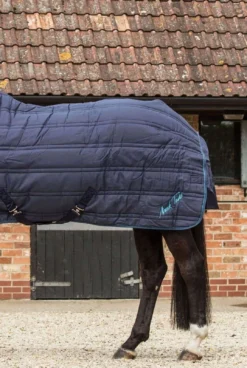 Mark Todd Heavyweight Stable Combo Rug - Navy & Jade -Sports - Equestrian Sports mark todd heavyweight stable combo rug navy jade 3 5189 p