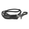 Mark Todd Leather/Rope Draw Reins With Elastic