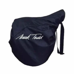 Mark Todd Padded Pro Luggage Saddle Bag Navy & Chocolate