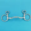 MB04 Myler Low Port Comfort Snaffle Hanging Cheek