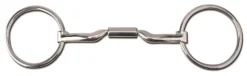 MB04 Myler Low Port Comfort Snaffle Loose Ring - Level 2