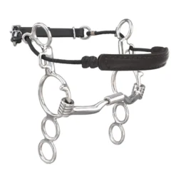 MB04 Myler Low Port Comfort Snaffle Medium Combo