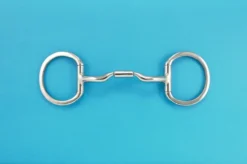 MB04 Myler Low Port Comfort Snaffle Plain Eggbutt - Level 2