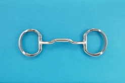 MB06 Myler Low Port Mullen Barrel Eggbutt With Hooks