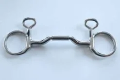 MB06 Myler Low Port Mullen Barrel Small Hanging Cheek