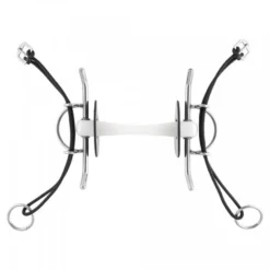 Nathe Full Cheek Gag Bit 20mm With Flex. Mullen Mouth