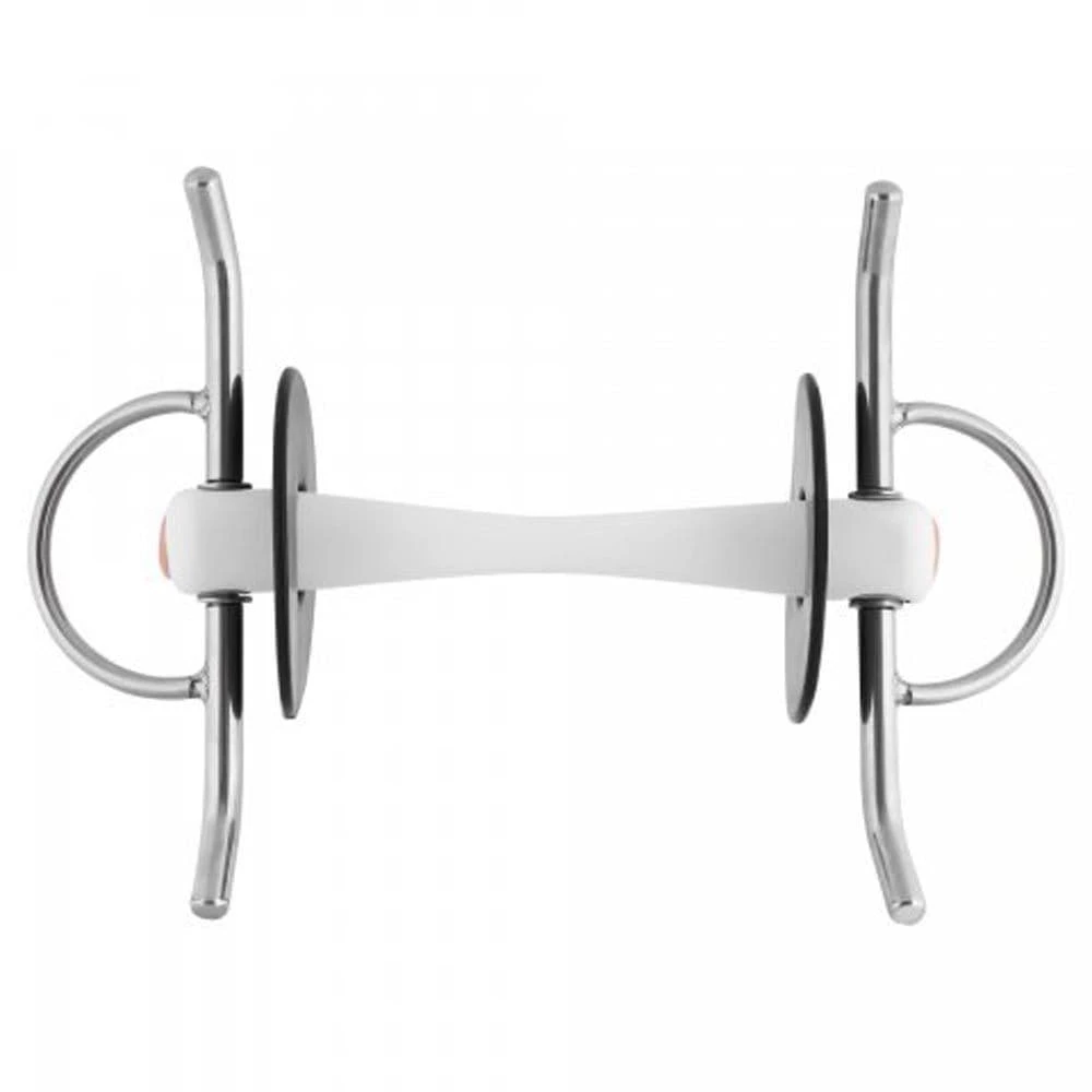 Nathe Full Cheek Snaffle Bit 20mm With Flex. Mullen Mouth 1 Nathe Full Cheek Snaffle Bit 20mm With Flex. Mullen Mouth