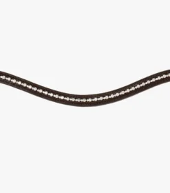 Premier Equine Bergamo Shaped Diamante Browband -Sports - Equestrian Sports premier equine bergamo shaped diamante browband colour black size cob 3 80322 p