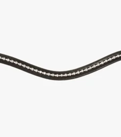 Premier Equine Bergamo Shaped Diamante Browband -Sports - Equestrian Sports premier equine bergamo shaped diamante browband colour black size cob 4 80322 p