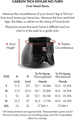 Premier Equine Carbon Tech Kevlar No-Turn Over Reach Boots -Sports - Equestrian Sports premier equine carbon tech kevlar no turn over reach boots 5 82824 p