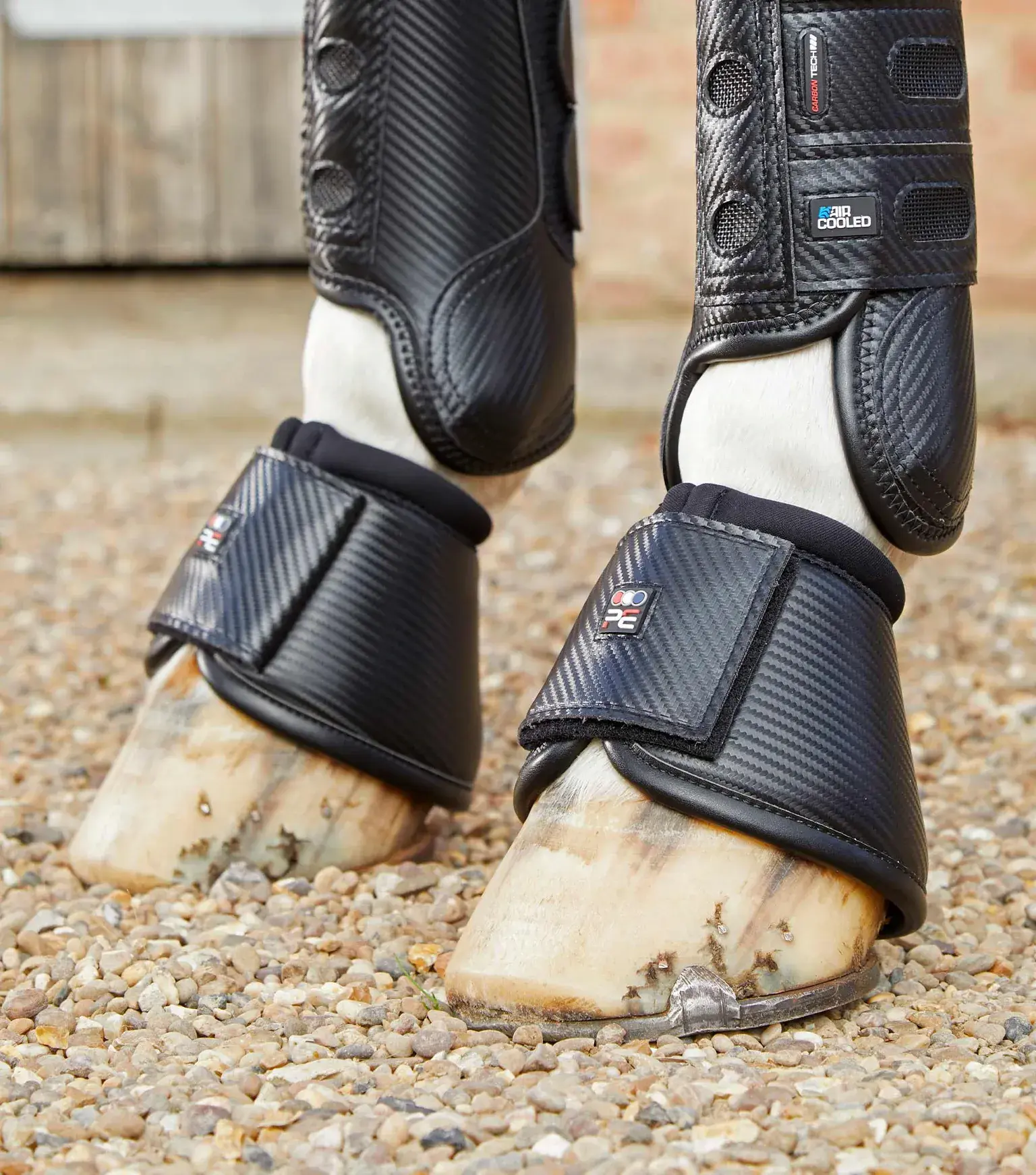 Premier Equine Carbon Wrap Over Reach Boots 1 Premier Equine Carbon Wrap Over Reach Boots