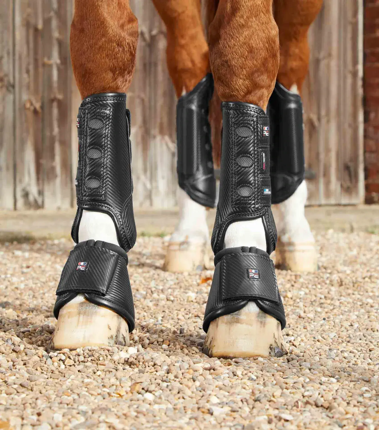 Premier Equine Carbon Wrap Over Reach Boots 4 Premier Equine Carbon Wrap Over Reach Boots - Image 4