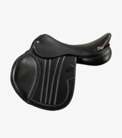 Premier Equine Chamonix Leather Close Contact Jump Saddle -Sports - Equestrian Sports premier equine chamonix leather close contact jump saddle colour black size 16.5 3 91935 p