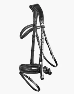 Premier Equine Favoloso Anatomic Bridle With Crank Noseband -Sports - Equestrian Sports premier equine favoloso anatomic bridle with crank noseband colour black size cob 4 80393 p