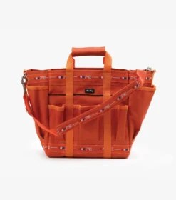 Premier Equine Grooming Kit Bag Orange & Amber