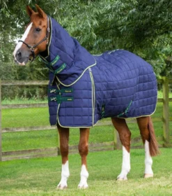 Premier Equine Lucanta 450g Stable Rug With Neck Cover
