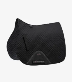 Premier Equine Plain Cotton Saddle Pad - GP/Jump Square