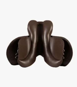 Premier Equine Sautiller Synthetic Close Contact Jump Saddle - Brown -Sports - Equestrian Sports premier equine sautiller synthetic close contact jump saddle brown 5 105421 1 p