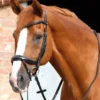 Premier Equine Savuto Anatomic Bridle With Crank Noseband And Flash