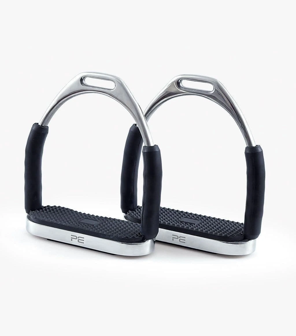 Premier Equine Stainless Steel FLEXI Stirrups 1 Premier Equine Stainless Steel FLEXI Stirrups