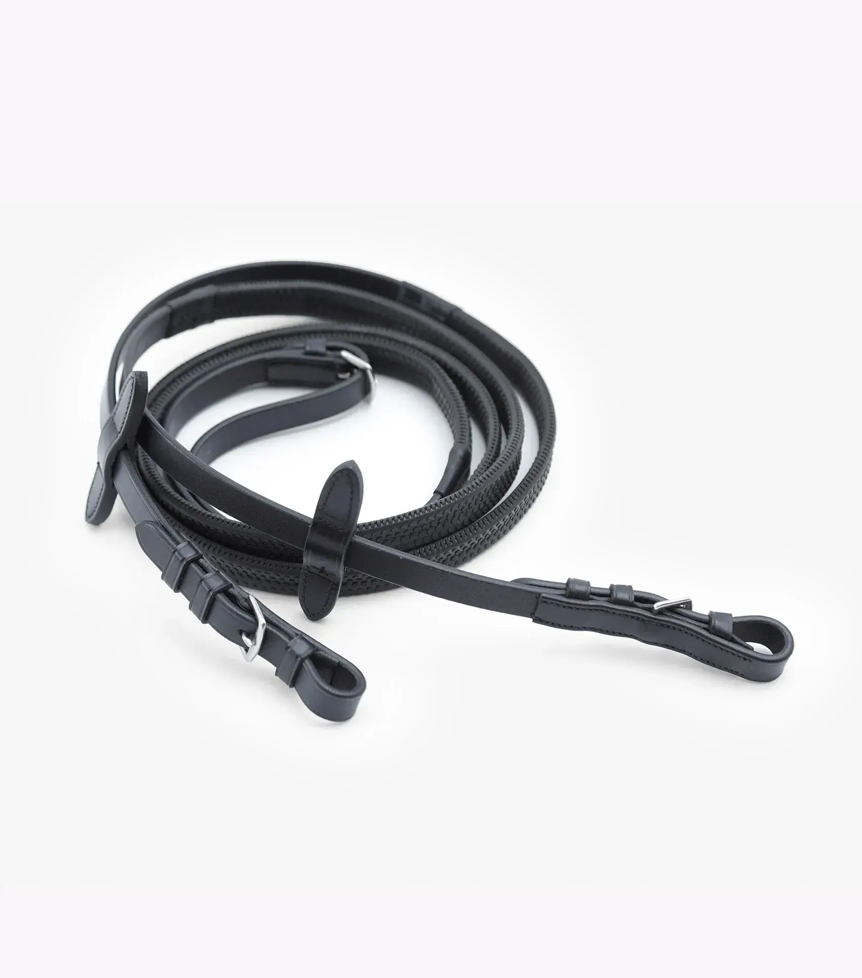 Premier Equine Stefano Rubber Reins 2 Premier Equine Stefano Rubber Reins - Image 2
