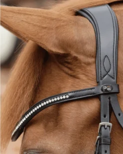 Premier Equine Stellazzio Anatomic Snaffle Bridle With Flash -Sports - Equestrian Sports premier equine stellazzio anatomic snaffle bridle with flash colour black size cob 3 80400 p