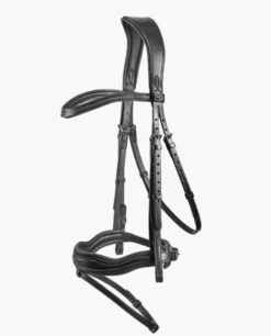 Premier Equine Stellazzio Anatomic Snaffle Bridle With Flash -Sports - Equestrian Sports premier equine stellazzio anatomic snaffle bridle with flash colour black size cob 4 80400 p