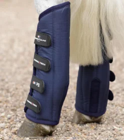 Premier Equine Travel-Tech Travel Boots -Sports - Equestrian Sports premier equine travel tech travel boots colour navy size small 4 82711 p