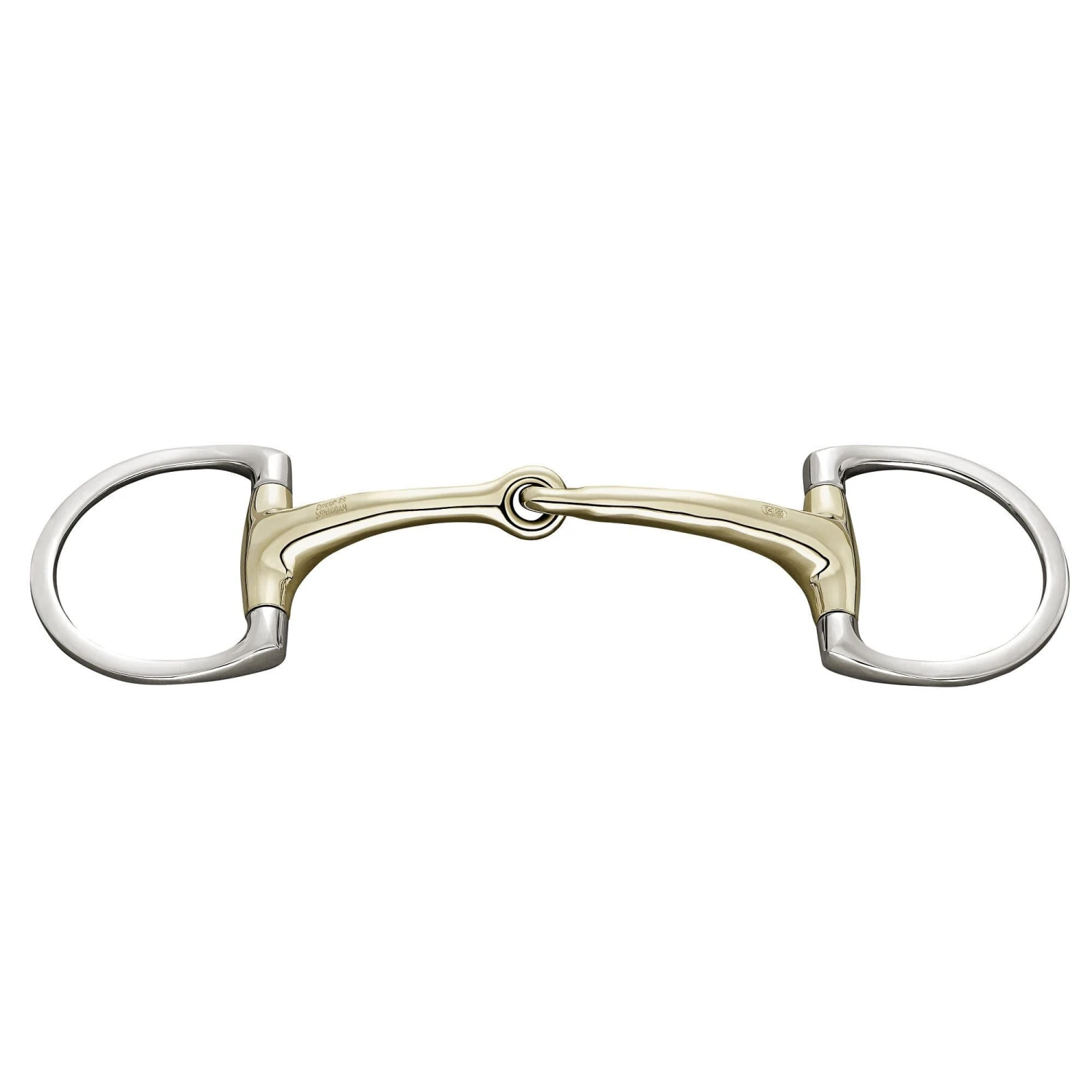 Sprenger Dynamic RS Eggbutt Bit With D-shaped Rings - Single Jointed 1 Sprenger Dynamic RS Eggbutt Bit With D-shaped Rings - Single Jointed