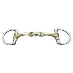 Sprenger Dynamic RS Eggbutt Bradoon With D-shaped Rings - Double Jointed Bit