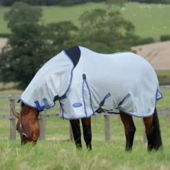 Weatherbeeta Comfitec Airflow II Combo Neck Fly Rug Grey/Blue/Grey -Sports - Equestrian Sports weatherbeeta comfitec airflow ii combo neck fly rug grey blue grey size 4 0 3 13704 p