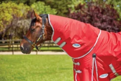 Weatherbeeta Comfitec Classic Lite Turnout Rug Neck Red/Silver/Navy