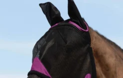 Weatherbeeta Comfitec Durable Mesh Mask With Ears & Nose -Sports - Equestrian Sports weatherbeeta comfitec durable mesh mask with ears nose colour black purple size mini 3 70264 p