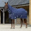 Weatherbeeta Comfitec PP Channel Quilt II Combo Neck Heavyweight Stable Rug Dark Blue/Grey/White