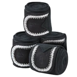 Weatherbeeta Fleece Bling Bandage (4 Pack)