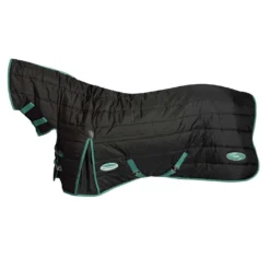 Sports - Equestrian Sports -Sports - Equestrian Sports weatherbeeta green tec stable combo neck medium lite colour black bottle green size 4 0 2 85238 p