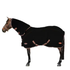 Weatherbeeta Therapy-Tec Fleece Combo Neck Therapy Rug Black/Silver/Red -Sports - Equestrian Sports weatherbeeta therapy tec fleece combo neck therapy rug black silver red size 5 0 3 10093 p