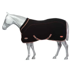 Weatherbeeta Therapy-Tec Standard Neck Fleece Cooler Black/Silver/Red -Sports - Equestrian Sports weatherbeeta therapy tec standard neck fleece cooler black silver red size 5 0 3 10105 p